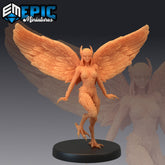 Mountian Harpy - The Printable Dragon